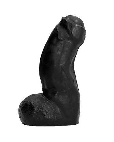 ALL BLACK - DONG RÉALISTE NOIR 17 CM