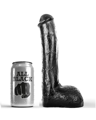ALL BLACK - PENE ANAL RÉALISTE 23 CM