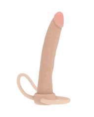 GET REAL - PÉNÉTRATEUR ANAL EN SILICONE DOUBLE TROUBLE 16 CM