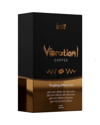 INTT - PUISSANT GEL VIBRANT LIQUIDE STIMULANT INTIME CAFÉ 15ML