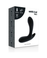 ADDICTED TOYS - MASSEUR ANAL VIBRATION NOIRE