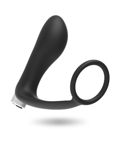 ADDICTED TOYS - VIBRATEUR PROSTATIQUE RECHARGEABLE MODÈLE 1 - NOIR