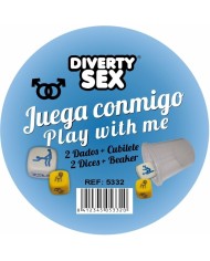 DIABLO PICANTE - JEU DE DÉS PLACE + POSITIONS POUR HOMMES AVEC COUPE