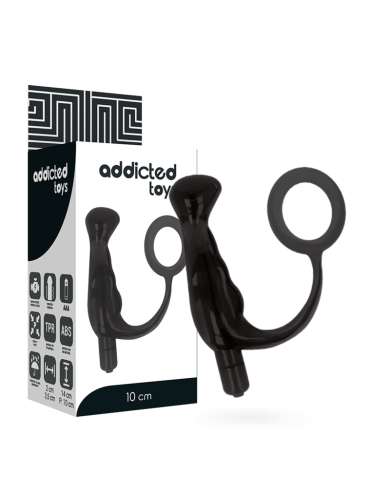 ADDICTED TOYS - VIBRATEUR PROST TICO NOIR 10 CM