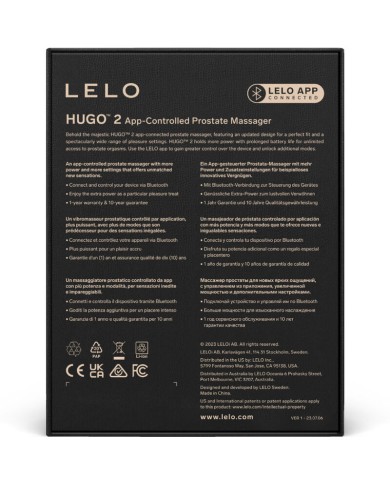 LELO - MASSEUR DE PROSTATE HUGO 2 VERT