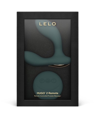 LELO - MASSEUR DE PROSTATE TÉLÉCOMMANDE HUGO 2 VERT VERT
