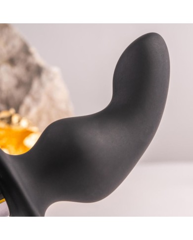 ROCKS-OFF - RO-ZEN RRO PLUG ANAL AVEC ANNEAU PÉNIS VIBRANT NOIR