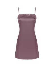 LIVCO CORSETTI FASHION - JACQUELINE LC 90249 ROBE DE CHAMBRE + CHEMISE + CULOTTE VIOLET L/XL