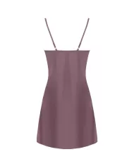 LIVCO CORSETTI FASHION - JACQUELINE LC 90249 ROBE DE CHAMBRE + CHEMISE + CULOTTE VIOLET L/XL