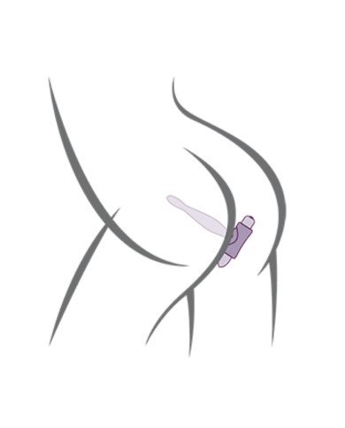 ROCKS-OFF - PETITE SENSATIONS TEAZER ANAL PLUG VIBRATEUR NOIR