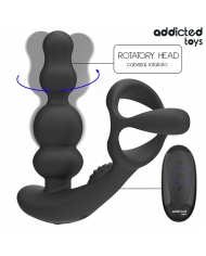 ADDICTED TOYS - MASSEUR DE PROSTATE ROTATIF À TÉLÉCOMMANDE