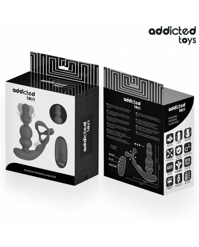 ADDICTED TOYS - MASSEUR DE PROSTATE ROTATIF À TÉLÉCOMMANDE