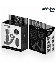 ADDICTED TOYS - MASSEUR DE PROSTATE ROTATIF À TÉLÉCOMMANDE