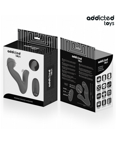 ADDICTED TOYS - MASSEUR DE PROSTATE OSCILLANT AVEC MODE PULSATION ET TÉLÉCOMMANDE