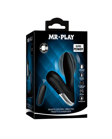 MR PLAY - MASSEUR DE PROSTATE AVEC TÉLÉCOMMANDE À VIBRATIONS