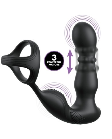ANAL FANTASY ELITE COLLECTION - ANNEAU ANAL VIBRANT ET MASSEUR AVEC TÉLÉCOMMANDE