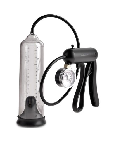 PUMP WORX - POMPE PUISSANTE PRO-GAUGE TRANSPARENTE
