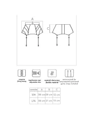 LIVCO CORSETTI FASHION - SEVEM LC 90277-1 PORTE-JARRETELLES NOIR