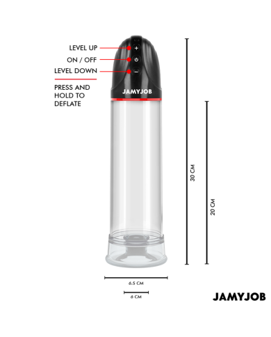 JAMYJOB - POMPE AUTOMATIQUE XPAND 3 NIVEAUX D'ASPIRATION GRIS