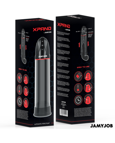 JAMYJOB - POMPE AUTOMATIQUE XPAND 3 NIVEAUX D'ASPIRATION GRIS