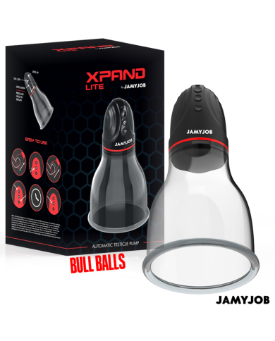 JAMYJOB - XPAND LITE POMPE À TESTICULES AUTOMATIQUE 3 NIVEAUX D'ASPIRATION GRIS