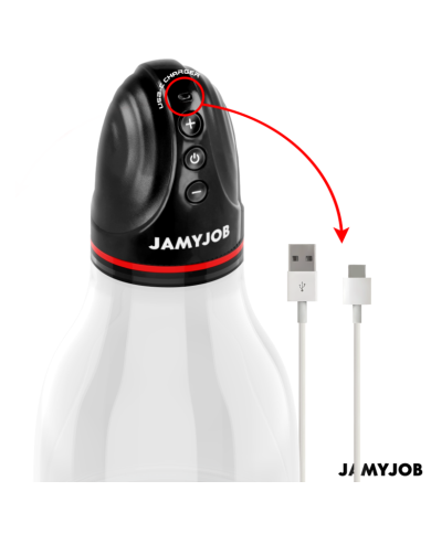JAMYJOB - XPAND LITE POMPE À TESTICULES AUTOMATIQUE 3 NIVEAUX D'ASPIRATION GRIS