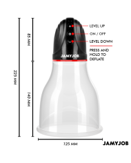 JAMYJOB - XPAND LITE POMPE À TESTICULES AUTOMATIQUE 3 NIVEAUX D'ASPIRATION GRIS
