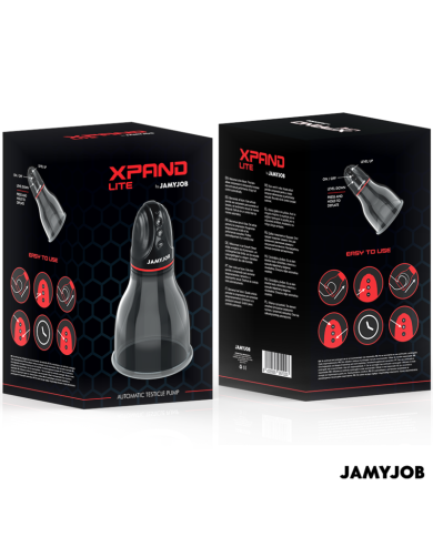 JAMYJOB - XPAND LITE POMPE À TESTICULES AUTOMATIQUE 3 NIVEAUX D'ASPIRATION GRIS