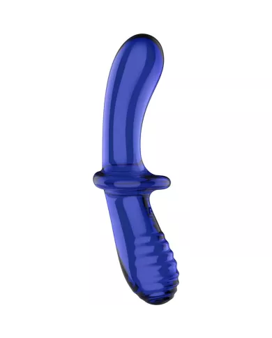 SATISFYER - GODE DOUBLE CRISTAL BLEU SATISFYER - GODE DOUBLE CRISTAL BLEU