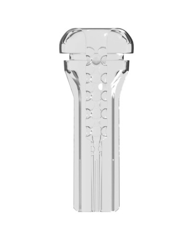 PDX ELITE - VIEWTUBE VAC XXL MANGE TRANSPARENTE AVEC POMPE D'ASPIRATION 27,3 CM