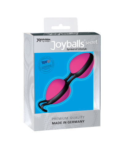 JOYDIVION JOYBALLS - BOULES CHINOIS SECRET NOIRES ET ROSE