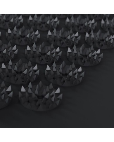 LELO - TAPIS D'ACUPRESSION POUR MASSAGE CORPOREL NOIR