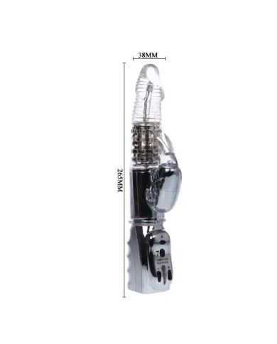 BAILE - ROTATEUR TRANSPARENT MISSILE AMOUR 26.5 CM