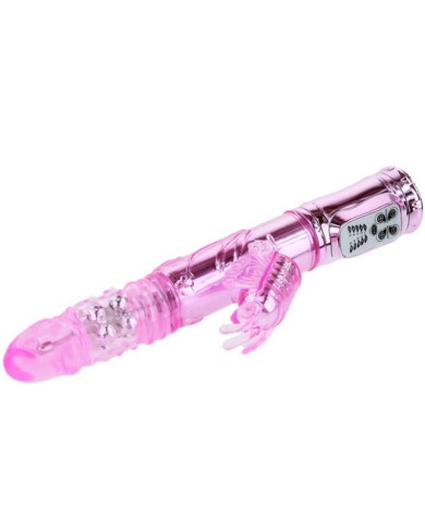 BAILE - VIBRATEUR RECHARGEABLE AVEC STIMULATEUR DE PAPILLON ROTATION ET THROBBING