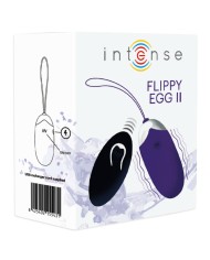 INTENSE - OEUF VIBRANT FLIPPY II AVEC TÉLÉCOMMANDE VIOLET