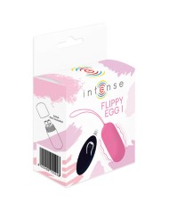 INTENSE - OEUF VIBRANT FLIPPY I AVEC TÉLÉCOMMANDE ROSE