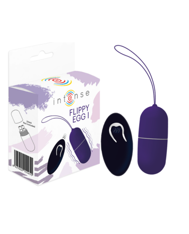 INTENSE - OEUF VIBRANT FLIPPY I AVEC TÉLÉCOMMANDE VIOLET
