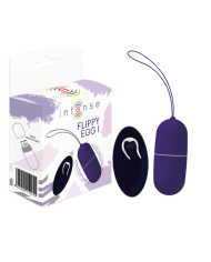 INTENSE - OEUF VIBRANT FLIPPY I AVEC TÉLÉCOMMANDE VIOLET