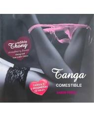HOTFLOWERS - THONG AZYME POUR FILLE ET 2 COUSSINS DE MATELIER SAVEUR FRAISE /es/pt/en/fr/it/