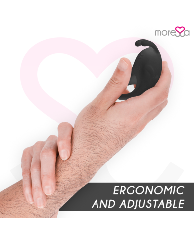 MORESSA - BRAD PREMIUM SILICONE RECHARGEABLE NOIR