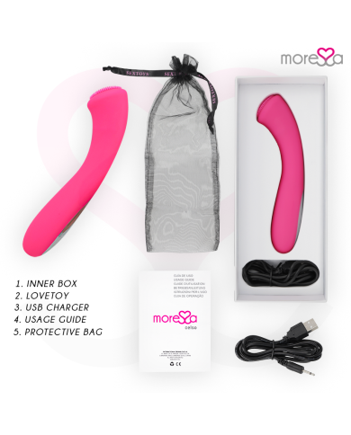MORESSA - CELSO RECHARGEABLE EN SILICONE PREMIUM
