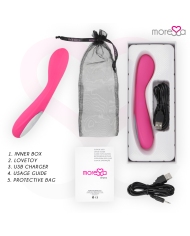 MORESSA - DRUSO RECHARGEABLE EN SILICONE PREMIUM