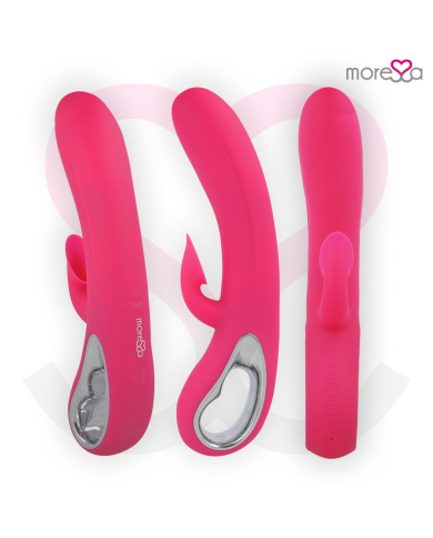 MORESSA - DUSTIN ASPIRATION CLITORIDIENNE ET VIBRATIONS PUISSANTES SILICONE PREMIUM RECHARGEABLE