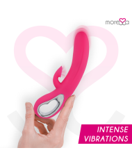 MORESSA - DUSTIN ASPIRATION CLITORIDIENNE ET VIBRATIONS PUISSANTES SILICONE PREMIUM RECHARGEABLE