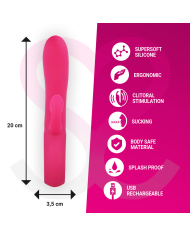 MORESSA - DUSTIN ASPIRATION CLITORIDIENNE ET VIBRATIONS PUISSANTES SILICONE PREMIUM RECHARGEABLE