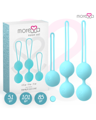 MORESSA - ENSEMBLE OSIAN SILICONE TURQUOISE PREMIUM