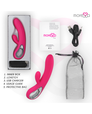 MORESSA - TROY RECHARGEABLE EN SILICONE PREMIUM