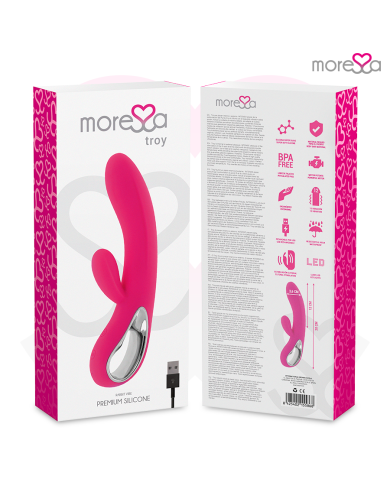 MORESSA - TROY RECHARGEABLE EN SILICONE PREMIUM