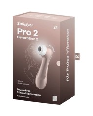 SATISFYER - PRO 2 NOUVELLE GÉNÉRATION 2 VIBRATEUR À IMPULSIONS D'AIR