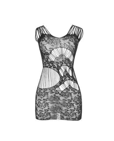 SUBBLIME - 951771 ROBE LONG DOS OUVERT AVEC RESILLE NOIR TAILLE UNIQUE